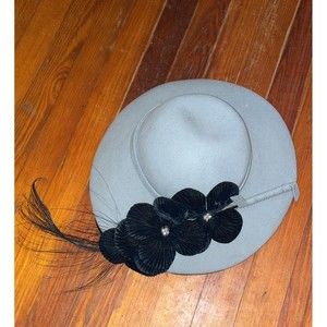 Vintage Mysha Wool & Felt 90s Ladies Hat - image 1